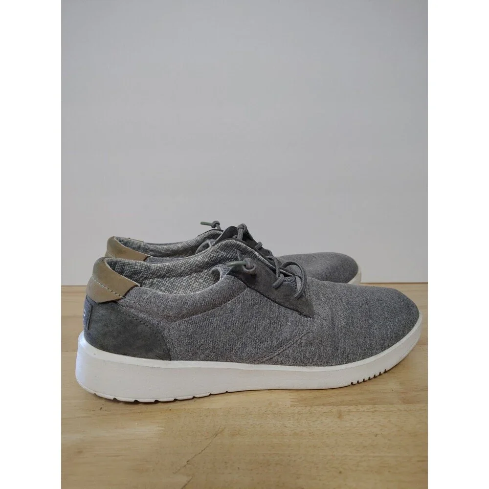 Hey Dude Hugo Stretch Shoes Men's Size: 9 Eu 42 Gray Casual Comfort Slip On